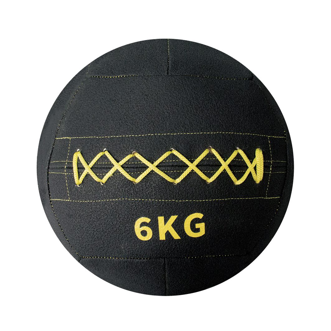 H-STRONG Custom Premium Soft Leather Medicine WallBalls for Strength Training &CrossFit Training