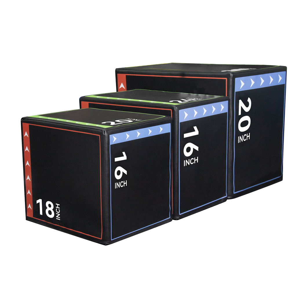 H-STRONG 3-in-1 Foam Plyometric Jump Box Exercise