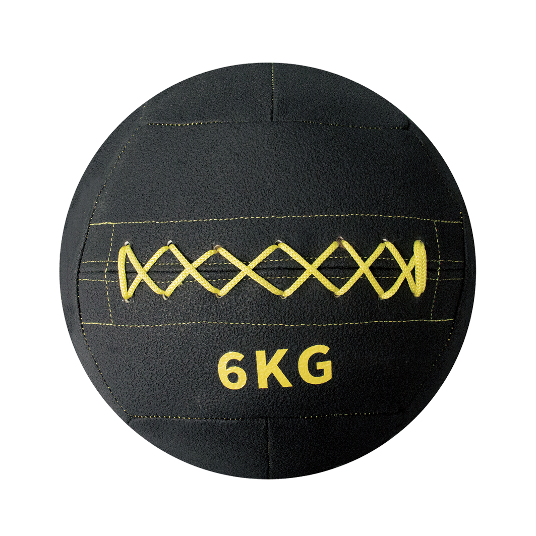 H-STRONG Custom Premium Soft Leather Medicine WallBalls for Strength Training &CrossFit Training