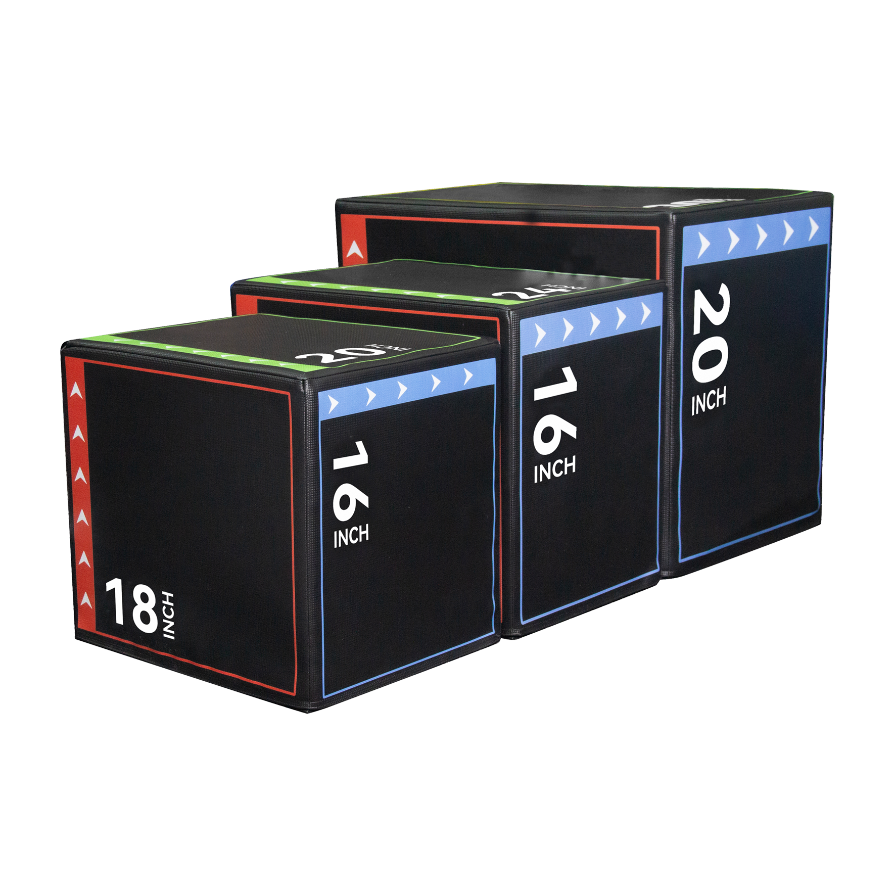 H-STRONG 3-in-1 Foam Plyometric Jump Box Exercise